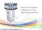 Distribuidor fluido da substância corante da gestão da pintura semi automática com POM Plastic Canister