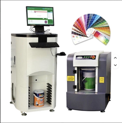 Máquina de Tintura de Distribuidor de Tinta Computadorizada & Máquina de Tintura de Tinta de Shaker Automático