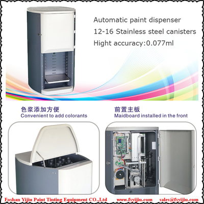 Máquina de matização automática do distribuidor esperto da substância corante da pintura 50ML com dose do sistema