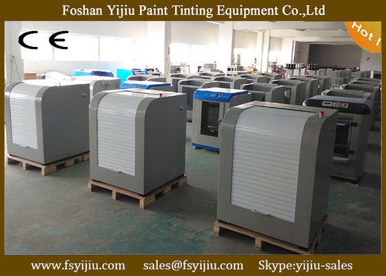 qualidade  High Speed Clamping Manual Paint Mixer Manufacturing Equipment for 1-35KG can fábrica